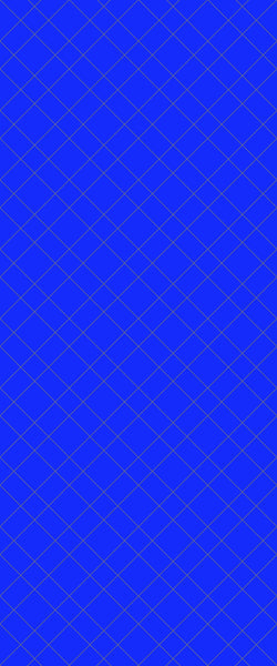 Blue Basket Weave Acrylic Shower Wall Panel 2440mm x 1220mm (3mm Thick) - CladdTech