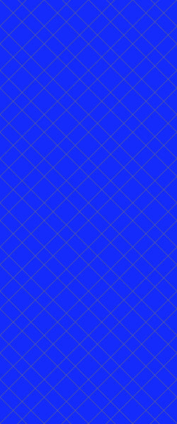 Blue Basket Weave Acrylic Shower Wall Panel 2440mm x 1220mm (3mm Thick) - CladdTech