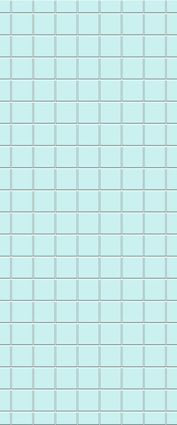 Blue Checkerboard Acrylic Shower Wall Panel 2440mm x 1220mm (3mm Thick) - CladdTech