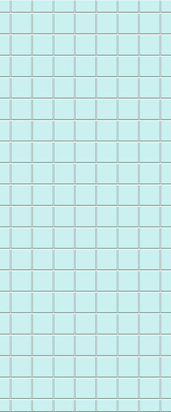 Blue Checkerboard Acrylic Shower Wall Panel 2440mm x 1220mm (3mm Thick) - CladdTech