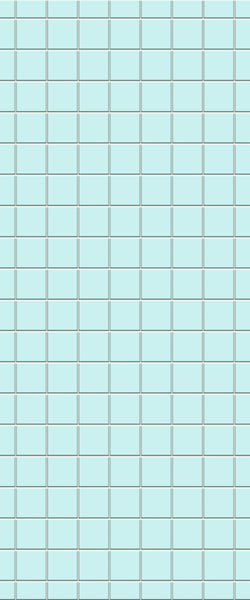 Blue Checkerboard Acrylic Shower Wall Panel 2440mm x 1220mm (3mm Thick) - CladdTech