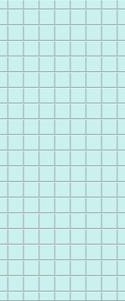 Blue Checkerboard Acrylic Shower Wall Panel 2440mm x 1220mm (3mm Thick) - CladdTech