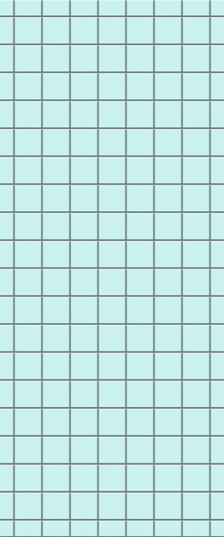 Blue Checkerboard Acrylic Shower Wall Panel 2440mm x 1220mm (3mm Thick) - CladdTech