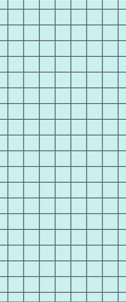 Blue Checkerboard Acrylic Shower Wall Panel 2440mm x 1220mm (3mm Thick) - CladdTech