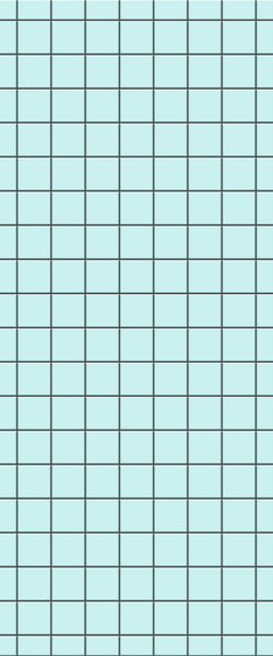 Blue Checkerboard Acrylic Shower Wall Panel 2440mm x 1220mm (3mm Thick) - CladdTech