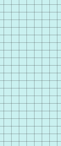 Blue Checkerboard Acrylic Shower Wall Panel 2440mm x 1220mm (3mm Thick) - CladdTech