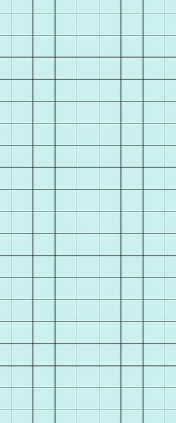 Blue Checkerboard Acrylic Shower Wall Panel 2440mm x 1220mm (3mm Thick) - CladdTech