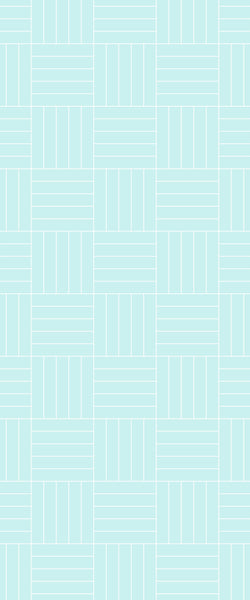 Blue Mosaic Acrylic Shower Wall Panel 2440mm x 1220mm (3mm Thick) - CladdTech