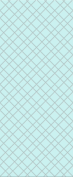 Blue Basket Weave Acrylic Shower Wall Panel 2440mm x 1220mm (3mm Thick) - CladdTech