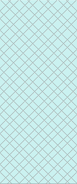 Blue Basket Weave Acrylic Shower Wall Panel 2440mm x 1220mm (3mm Thick) - CladdTech