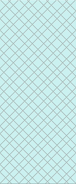 Blue Basket Weave Acrylic Shower Wall Panel 2440mm x 1220mm (3mm Thick) - CladdTech