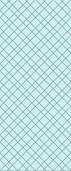 Blue Basket Weave Acrylic Shower Wall Panel 2440mm x 1220mm (3mm Thick) - CladdTech