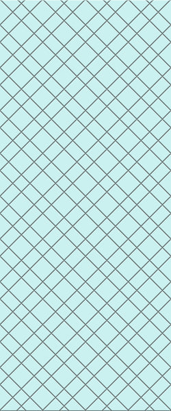 Blue Basket Weave Acrylic Shower Wall Panel 2440mm x 1220mm (3mm Thick) - CladdTech