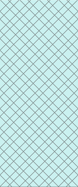 Blue Basket Weave Acrylic Shower Wall Panel 2440mm x 1220mm (3mm Thick) - CladdTech