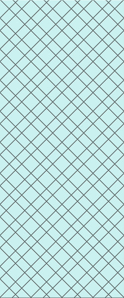 Blue Basket Weave Acrylic Shower Wall Panel 2440mm x 1220mm (3mm Thick) - CladdTech