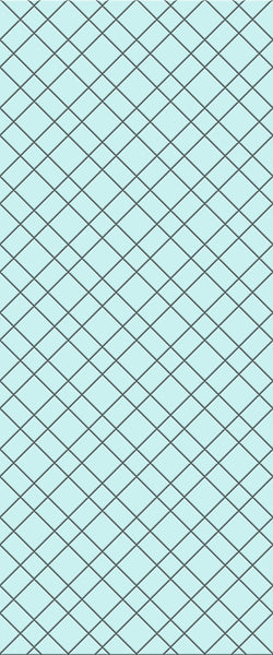 Blue Basket Weave Acrylic Shower Wall Panel 2440mm x 1220mm (3mm Thick) - CladdTech