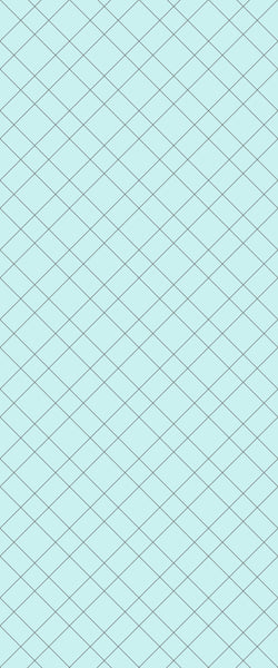 Blue Basket Weave Acrylic Shower Wall Panel 2440mm x 1220mm (3mm Thick) - CladdTech