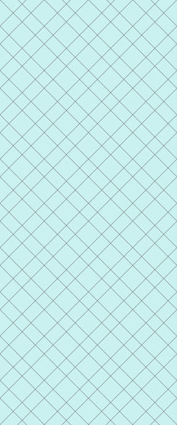 Blue Basket Weave Acrylic Shower Wall Panel 2440mm x 1220mm (3mm Thick) - CladdTech