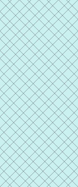 Blue Basket Weave Acrylic Shower Wall Panel 2440mm x 1220mm (3mm Thick) - CladdTech
