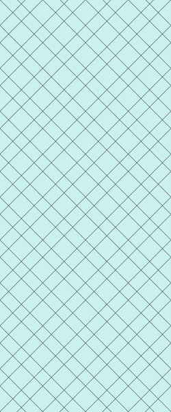 Blue Basket Weave Acrylic Shower Wall Panel 2440mm x 1220mm (3mm Thick) - CladdTech