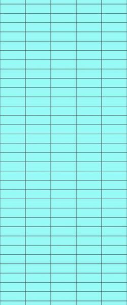 Blue Horizontal Block Acrylic Shower Wall Panel 2440mm x 1220mm (3mm Thick)