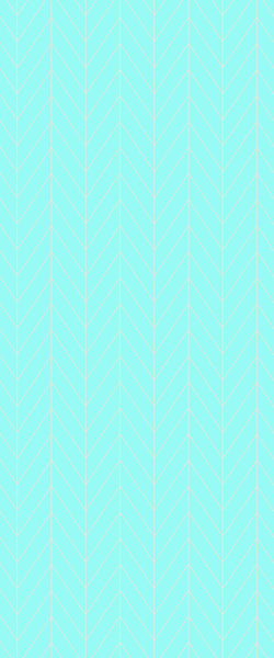 Blue Chevron Acrylic Shower Wall Panel 2440mm x 1220mm (3mm Thick) - CladdTech