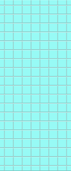 Blue Checkerboard Acrylic Shower Wall Panel 2440mm x 1220mm (3mm Thick) - CladdTech
