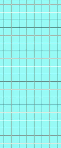 Blue Checkerboard Acrylic Shower Wall Panel 2440mm x 1220mm (3mm Thick) - CladdTech