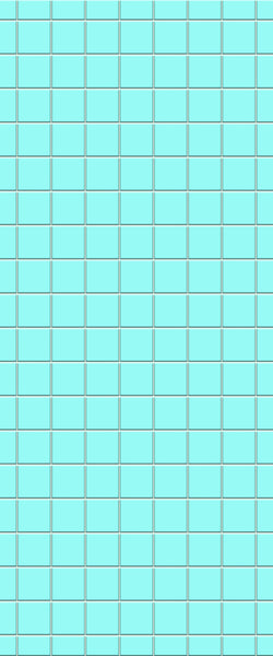 Blue Checkerboard Acrylic Shower Wall Panel 2440mm x 1220mm (3mm Thick) - CladdTech