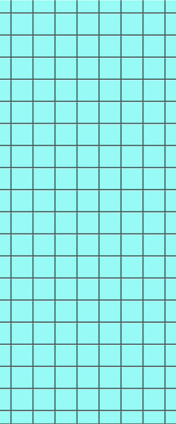 Blue Checkerboard Acrylic Shower Wall Panel 2440mm x 1220mm (3mm Thick) - CladdTech