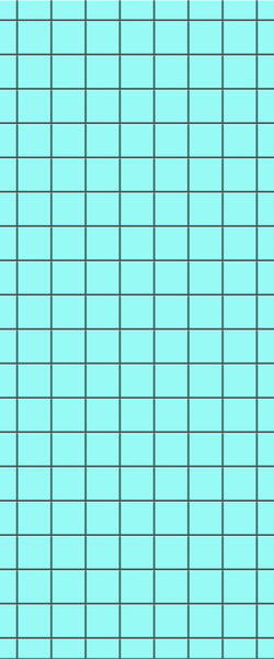 Blue Checkerboard Acrylic Shower Wall Panel 2440mm x 1220mm (3mm Thick) - CladdTech