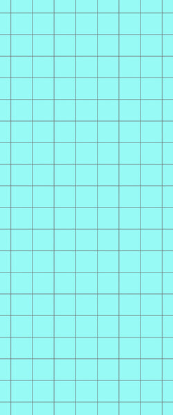 Blue Checkerboard Acrylic Shower Wall Panel 2440mm x 1220mm (3mm Thick) - CladdTech