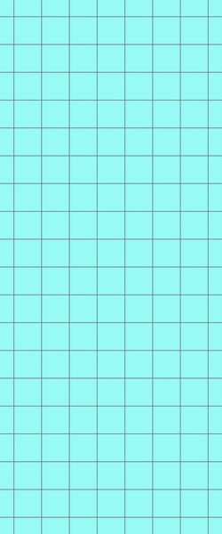 Blue Checkerboard Acrylic Shower Wall Panel 2440mm x 1220mm (3mm Thick) - CladdTech