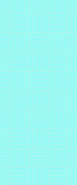 Blue Mosaic Acrylic Shower Wall Panel 2440mm x 1220mm (3mm Thick) - CladdTech