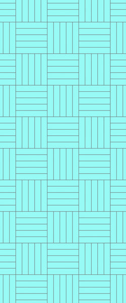 Blue Mosaic Acrylic Shower Wall Panel 2440mm x 1220mm (3mm Thick) - CladdTech