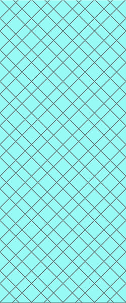Blue Basket Weave Acrylic Shower Wall Panel 2440mm x 1220mm (3mm Thick) - CladdTech
