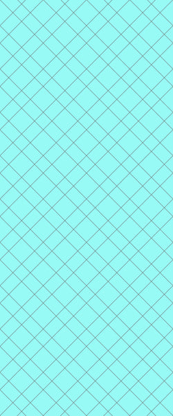 Blue Basket Weave Acrylic Shower Wall Panel 2440mm x 1220mm (3mm Thick) - CladdTech