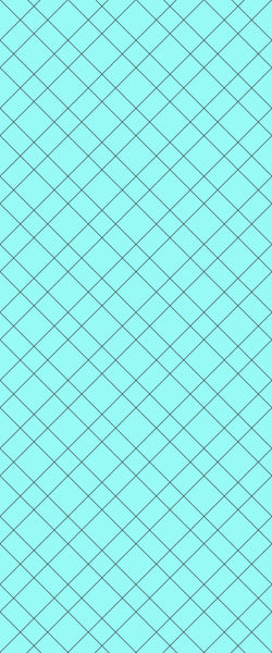Blue Basket Weave Acrylic Shower Wall Panel 2440mm x 1220mm (3mm Thick) - CladdTech