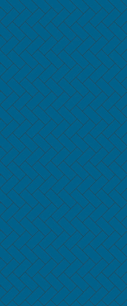 Blue Diagonal Herringbone Tile Acrylic Shower Wall Panel 2440mm x 1220mm (3mm Thick) - CladdTech