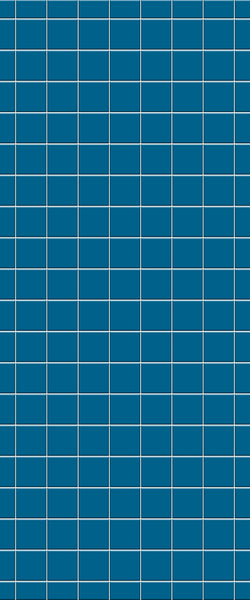 Blue Checkerboard Acrylic Shower Wall Panel 2440mm x 1220mm (3mm Thick) - CladdTech