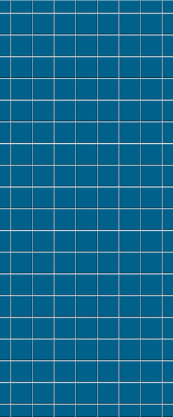 Blue Checkerboard Acrylic Shower Wall Panel 2440mm x 1220mm (3mm Thick) - CladdTech