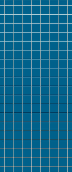 Blue Checkerboard Acrylic Shower Wall Panel 2440mm x 1220mm (3mm Thick) - CladdTech