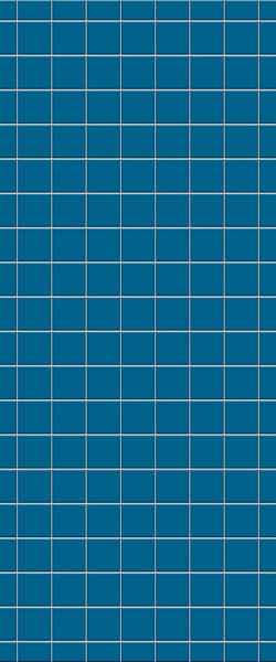 Blue Checkerboard Acrylic Shower Wall Panel 2440mm x 1220mm (3mm Thick) - CladdTech
