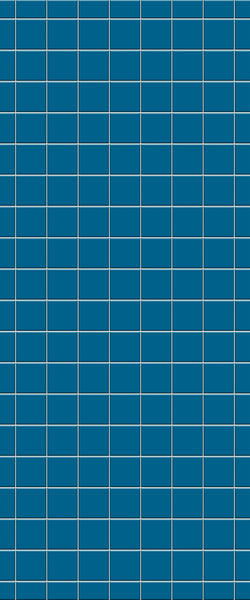 Blue Checkerboard Acrylic Shower Wall Panel 2440mm x 1220mm (3mm Thick) - CladdTech