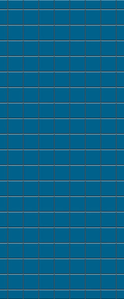 Blue Checkerboard Acrylic Shower Wall Panel 2440mm x 1220mm (3mm Thick) - CladdTech