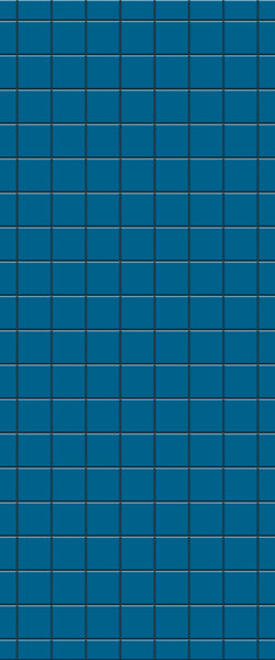 Blue Checkerboard Acrylic Shower Wall Panel 2440mm x 1220mm (3mm Thick) - CladdTech