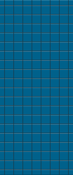 Blue Checkerboard Acrylic Shower Wall Panel 2440mm x 1220mm (3mm Thick) - CladdTech