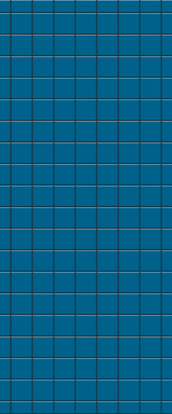 Blue Checkerboard Acrylic Shower Wall Panel 2440mm x 1220mm (3mm Thick) - CladdTech