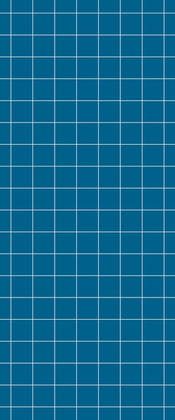 Blue Checkerboard Acrylic Shower Wall Panel 2440mm x 1220mm (3mm Thick) - CladdTech