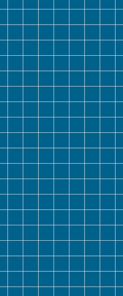 Blue Checkerboard Acrylic Shower Wall Panel 2440mm x 1220mm (3mm Thick) - CladdTech